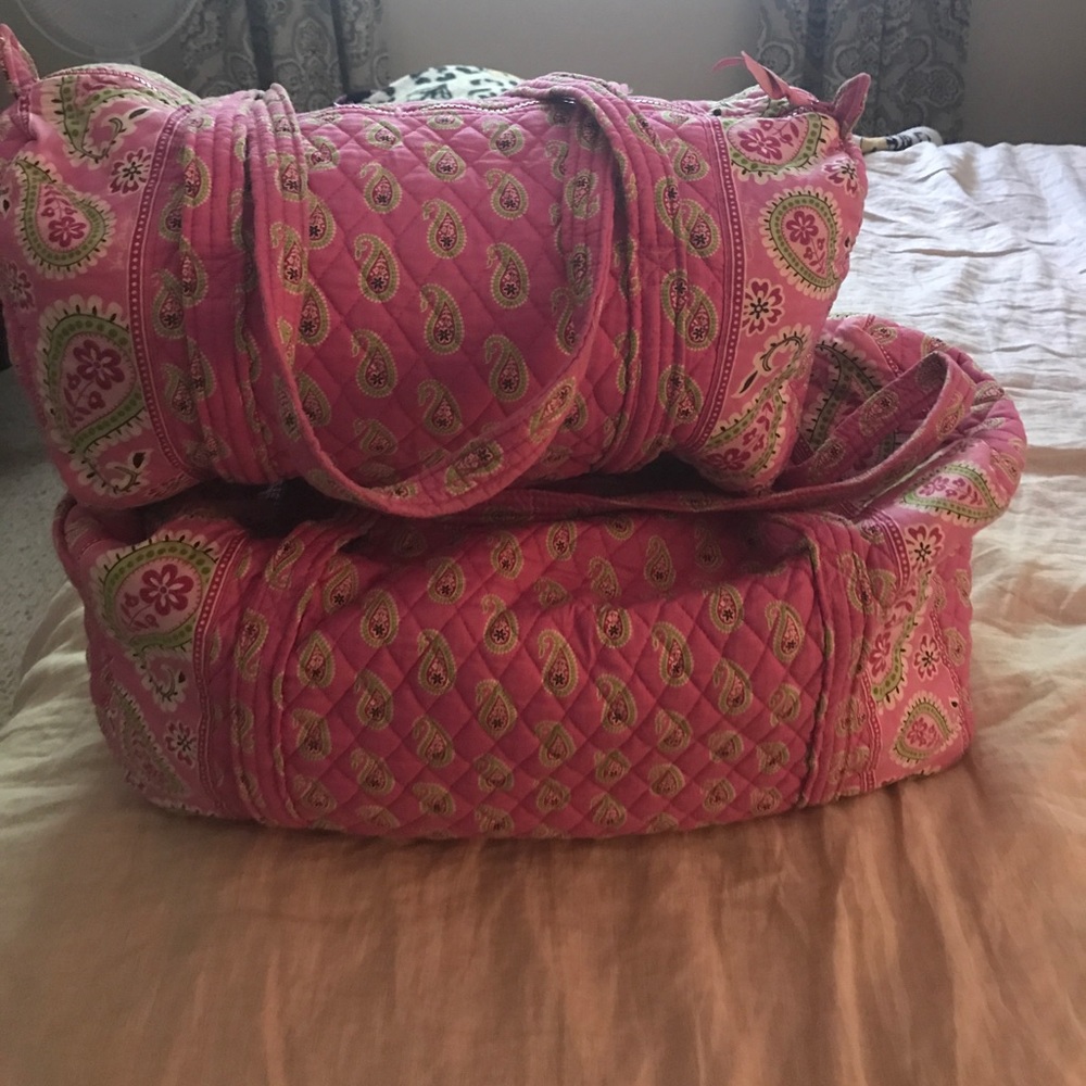 Vera Bradley duffel set